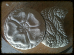 Daisy, cast concrete