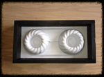 Sprinkler ring, ABS plastic mold, 031" thick 