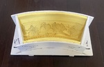 Grapevine, cast concrete,  rubber mold
