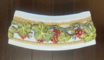 Grapevine, cast concrete, painted in multiple colors